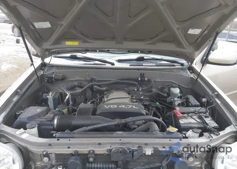 2002 Toyota Sequoia Sr5 V8 from USA, damaged, VIN 5TDBT44A52S110052